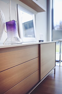 brown wooden sideboard thumbnail