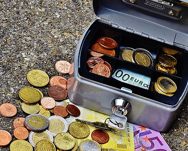 money, coins, finance, box thumbnail