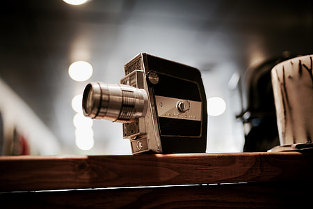selective focus photography of camera thumbnail