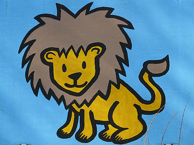 brown lion drawing thumbnail