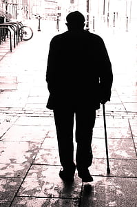 man walking on street thumbnail