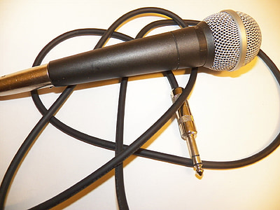 closeup photo of black corded microphone thumbnail