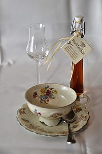 white floral cup on saucer thumbnail