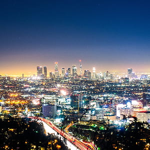 high rise buildings and road thumbnail