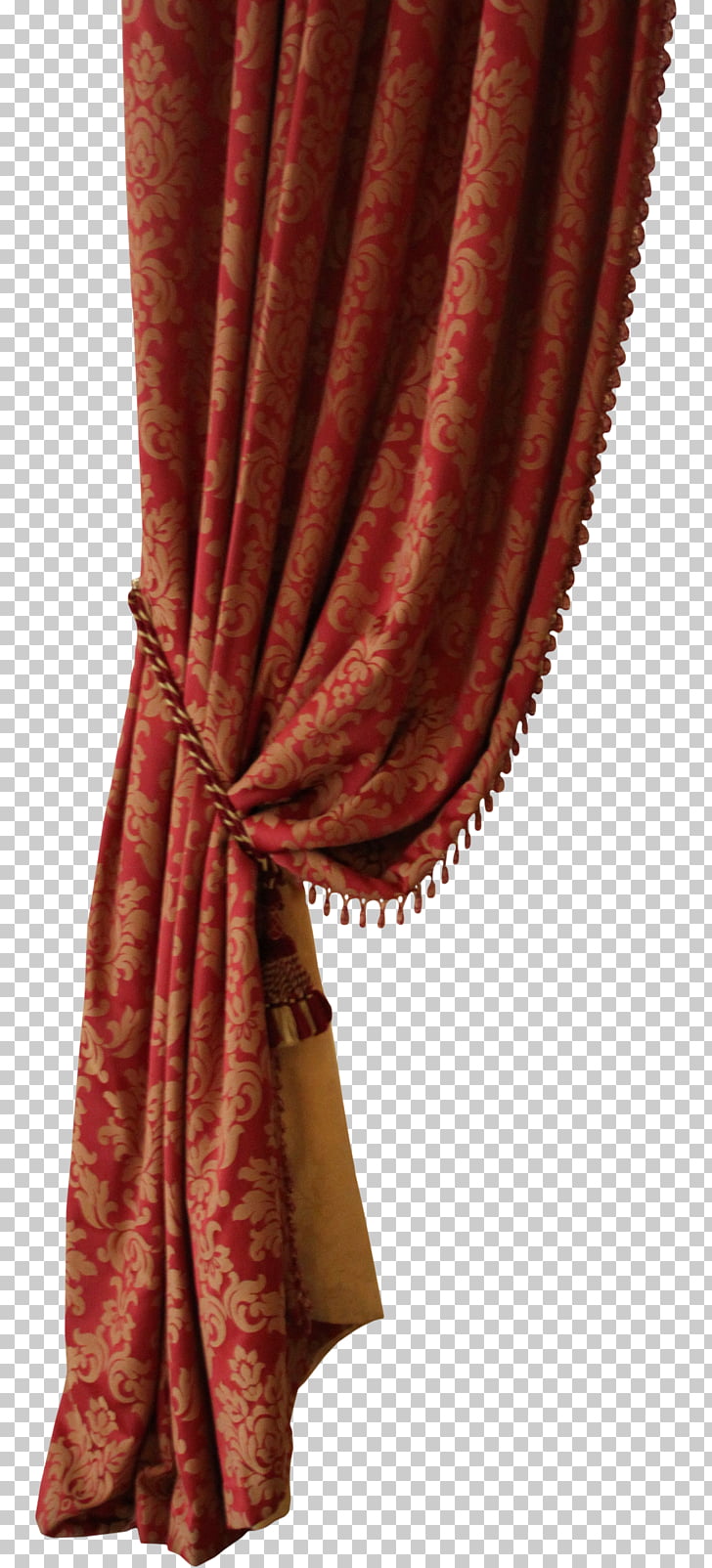 Window Treatment Curtain Drapery Window Valance Red Curtains Of