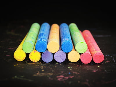 photo of assorted colored chalks thumbnail