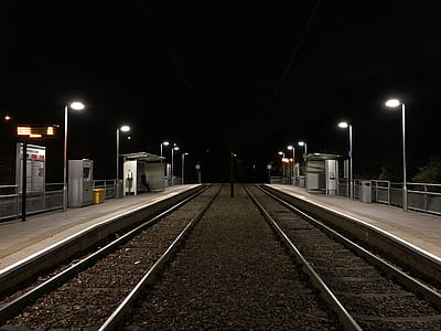 lighted train railway thumbnail