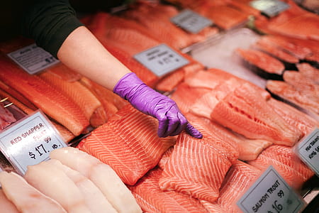 person holding salmon trout thumbnail