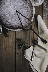 chocolate cake on plate thumbnail