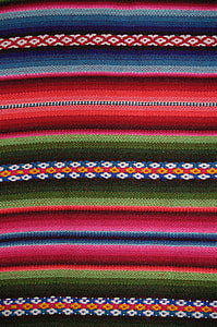 red and multicolored textile thumbnail