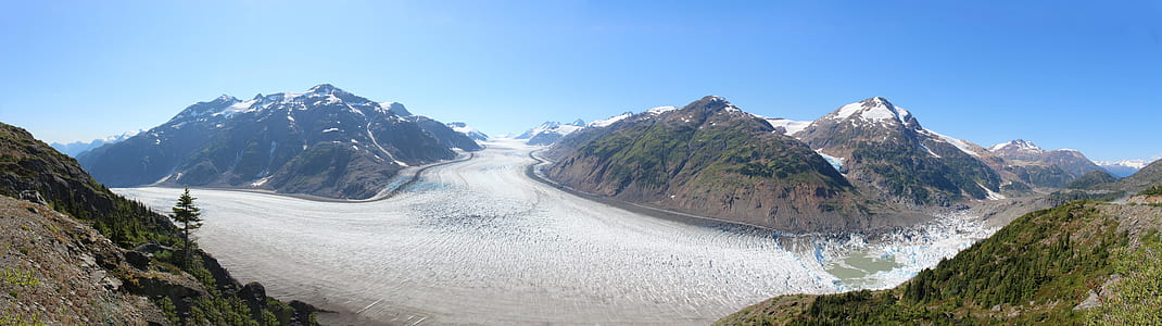 gray and green mountain during daytime thumbnail