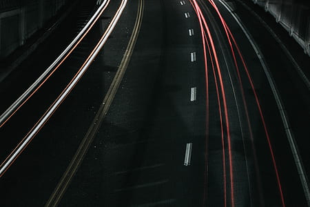 time lapse photography of road thumbnail