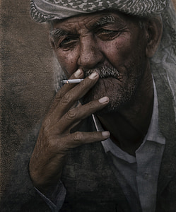 man smoking thumbnail