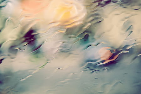 Rain Coming Down Window Photo thumbnail