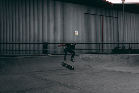 man performing skateboard tricks at daytime thumbnail