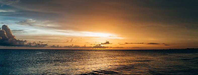 calm waters under golden hour thumbnail