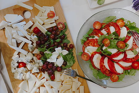 Catering banquet table with different food snacks and appetizers thumbnail