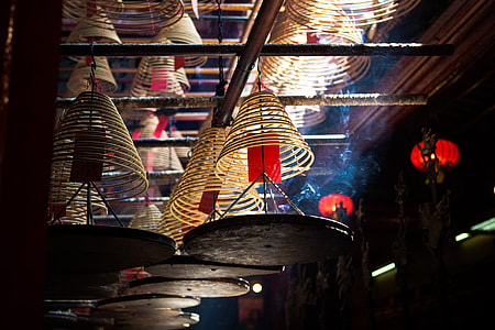 minimalist photography of rattan hanging decors thumbnail
