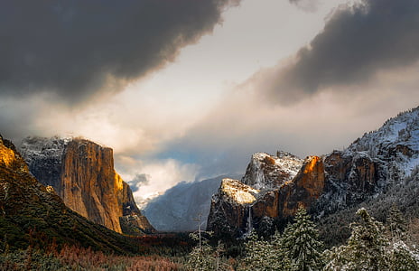 photography of mountains during daytime thumbnail