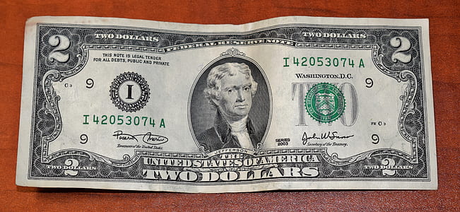 2 U.S. dollar banknote thumbnail