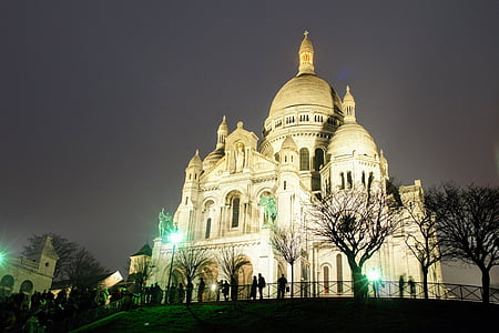 white concrete cathedral at nighttime screengrab thumbnail