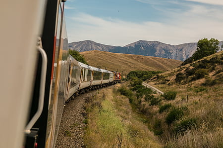 selective focus photography of train thumbnail