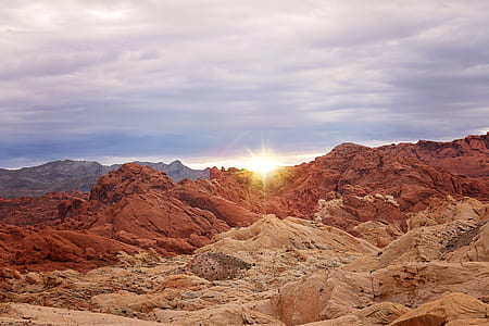 beige and brown mountain during daytime thumbnail