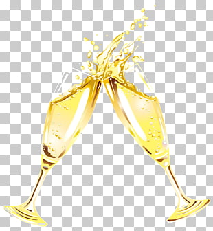 Champagne glass Wine , New Year Champagne Flutes , two champagne glasses PNG clipart