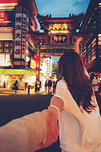 night, people, women, city Life thumbnail