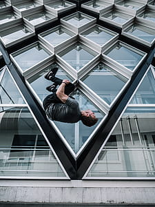 Man Wearing Black Pants thumbnail