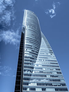 gray and black glass building thumbnail