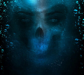 human skull wallpaper thumbnail
