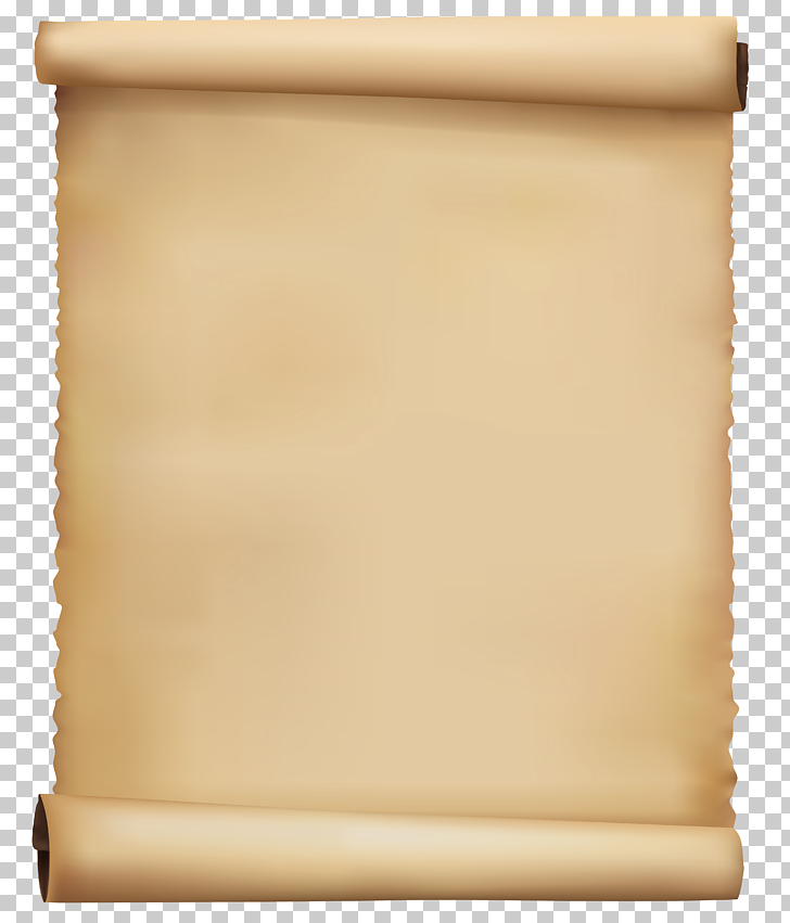 Paper Scroll, Papyrus Paper , beige scroll paper PNG clipart