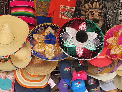 assorted-color sombrero lot thumbnail
