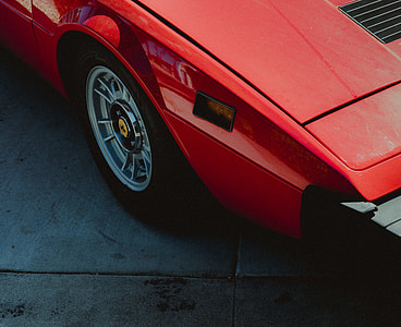 red Ferrari car thumbnail