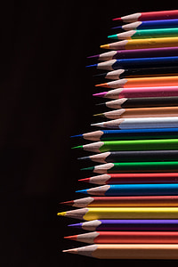assorted-color pencils thumbnail