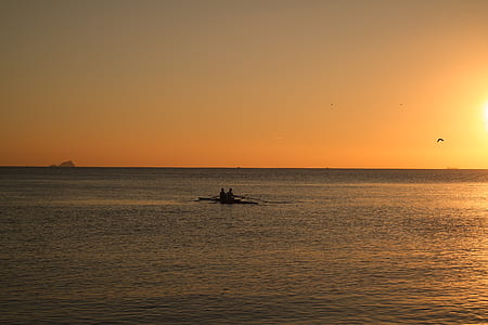 Photo of Sea during Sunset thumbnail