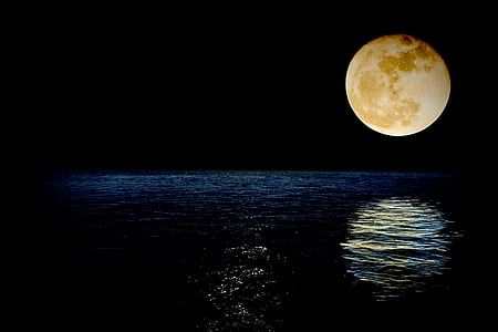 time lapse photography of full moon thumbnail