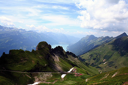 closeup phot of mountains thumbnail
