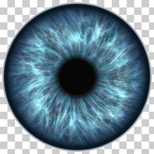 Eye Icon, Blue eye pupil, close-up photography of eye PNG clipart