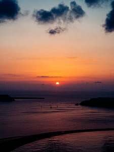 body water during sunset thumbnail