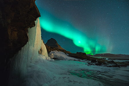 time lapse photography of aurora borealis thumbnail