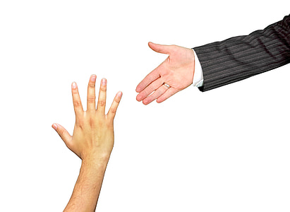left and right human hands thumbnail