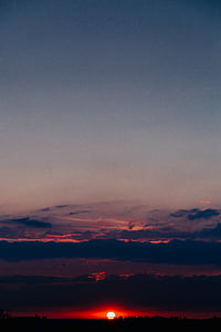 clouds during sunset thumbnail