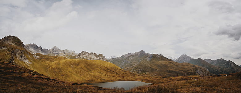 brown mountain over horizon thumbnail