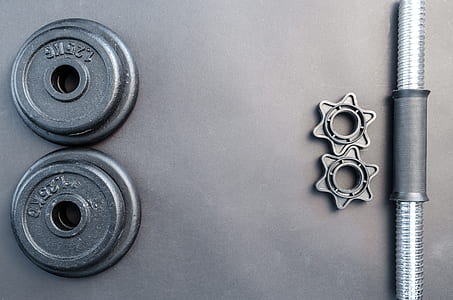 Gray And Black Barbell thumbnail