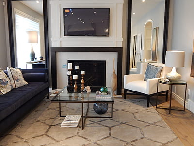 room with glass-top coffee table thumbnail