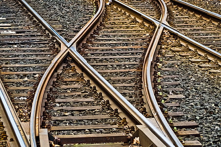 close up photography of railway thumbnail