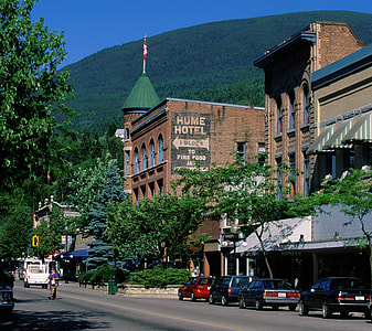 Historic Baker Street in Nelson, British Columbia, Canada thumbnail