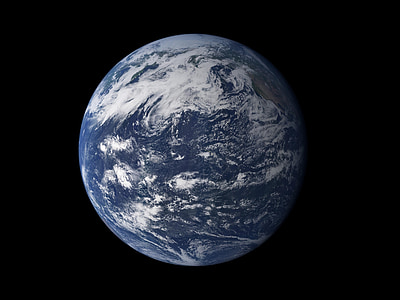 outer space view of planet earth thumbnail